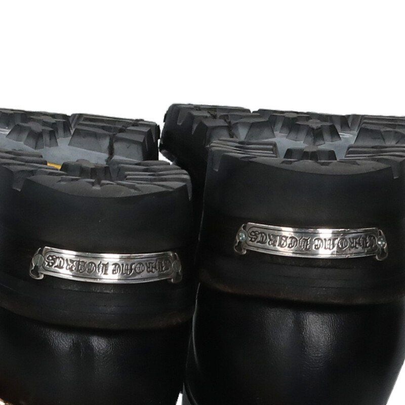 Chrome Hearts Wesco Jobmaster Job Master Star Leather Bra Dress Up Boots — view 5