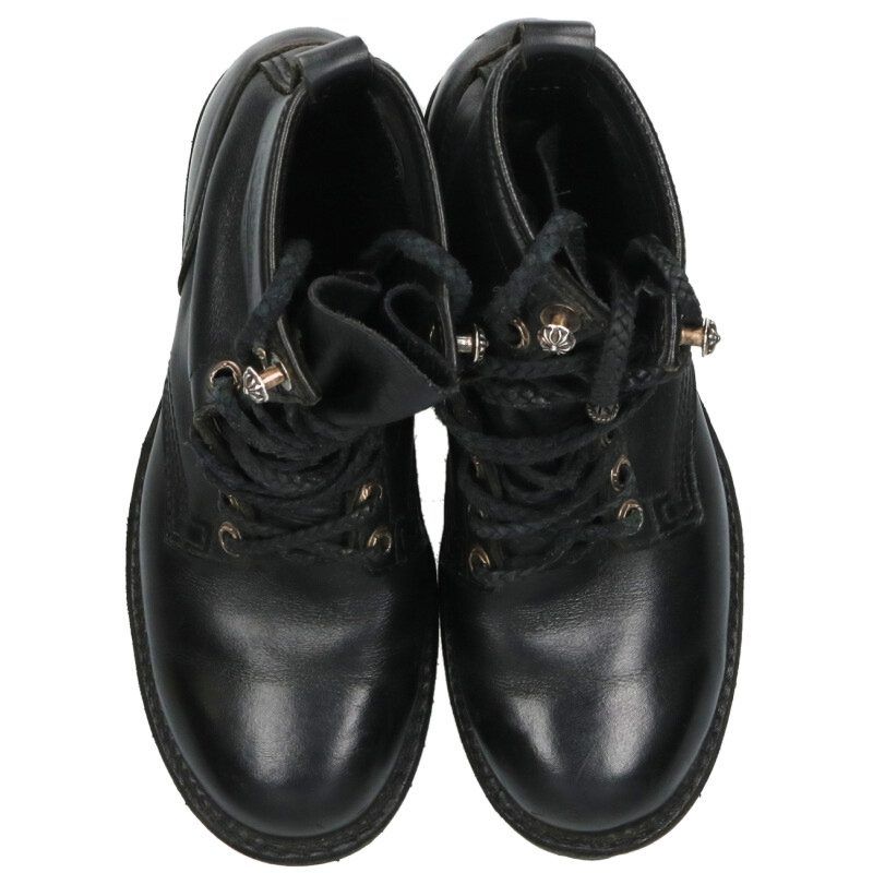 Chrome Hearts Wesco Jobmaster Job Master Star Leather Bra Dress Up Boots — view 4