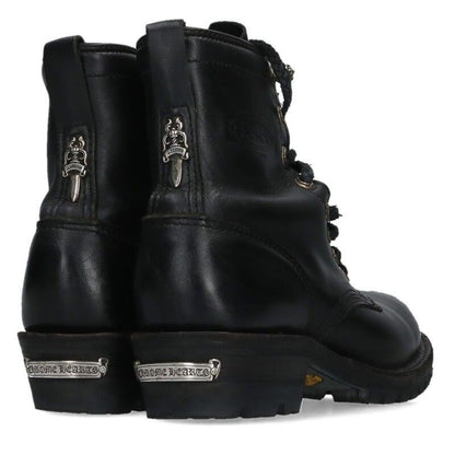 Chrome Hearts Wesco Jobmaster Job Master Star Leather Bra Dress Up Boots — view 2