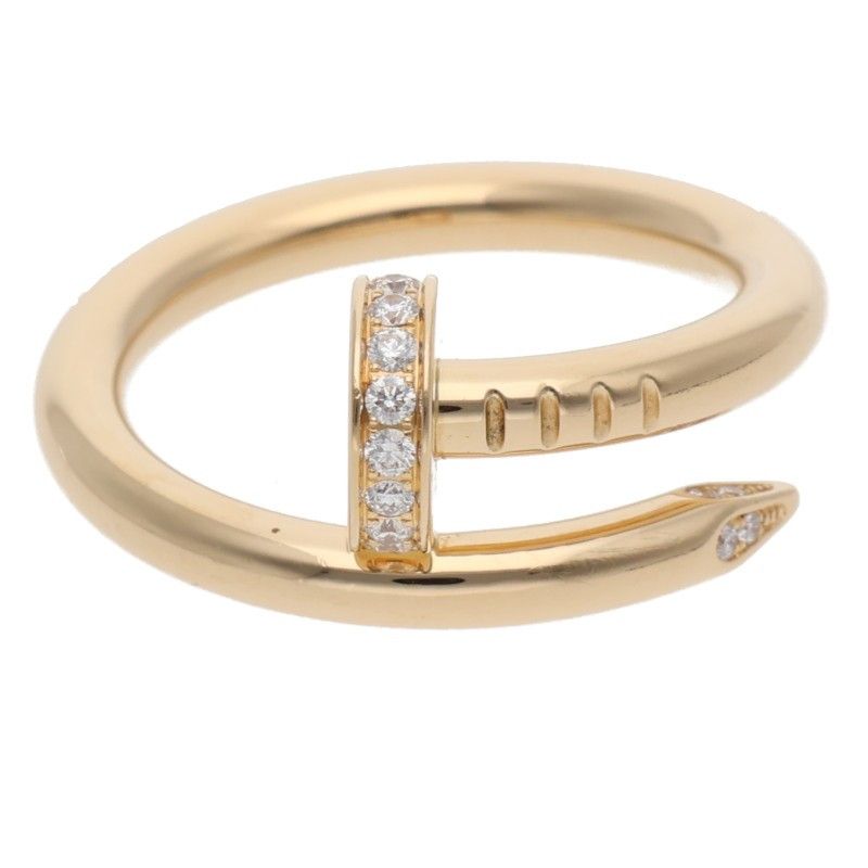 Cartier Juste un Clou Ring Dia 18k Yellow Gold Un Diamond