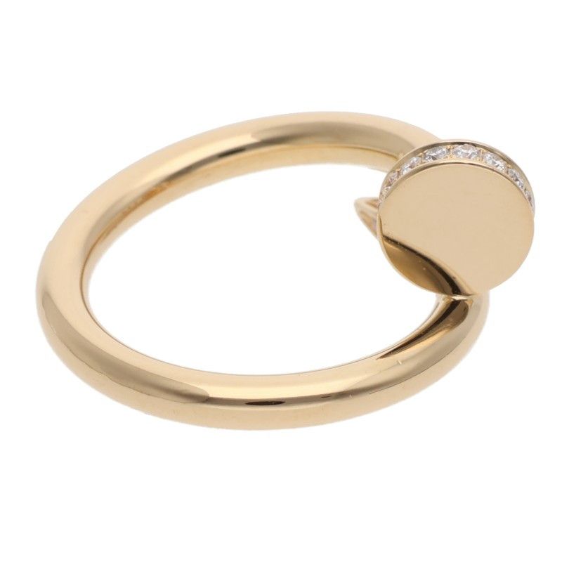 Cartier Juste un Clou Ring Dia 18k Yellow Gold Un Diamond — view 4