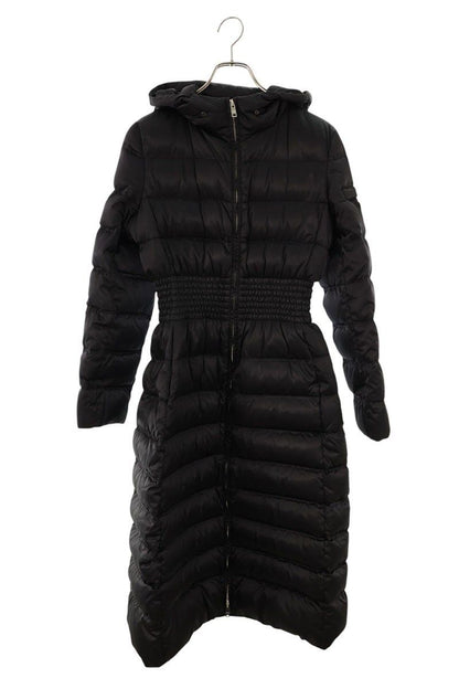 Prada R0k Sleeve Nylon Hooded Down Jacket 38