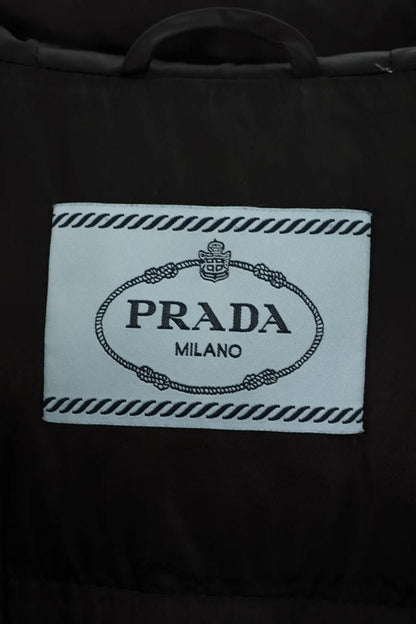 Prada R0k Sleeve Nylon Hooded Down Jacket 38 — view 3