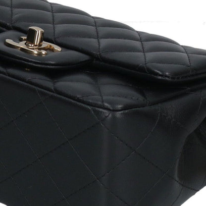Chanel Mini Quilted 17 Lambskin Single Flap Chain Shoulder — view 4