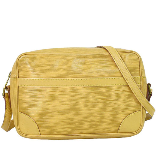 Louis Vuitton LV Trocadero 27 Epi Leather Shoulder Bag Pochette Winnipeg Beige