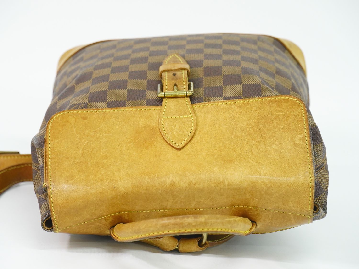 Louis Vuitton LV Harlequin Anniversary Damier Ebene Backpack Brown — view 5