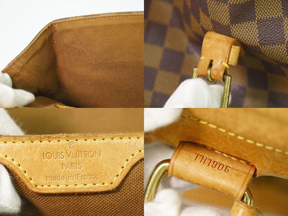 Louis Vuitton LV Harlequin Anniversary Damier Ebene Backpack Brown — view 9