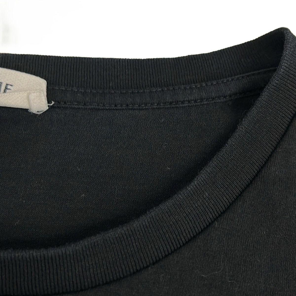 Celine Short Sleeve T-Shirt S Black S Logo — view 6