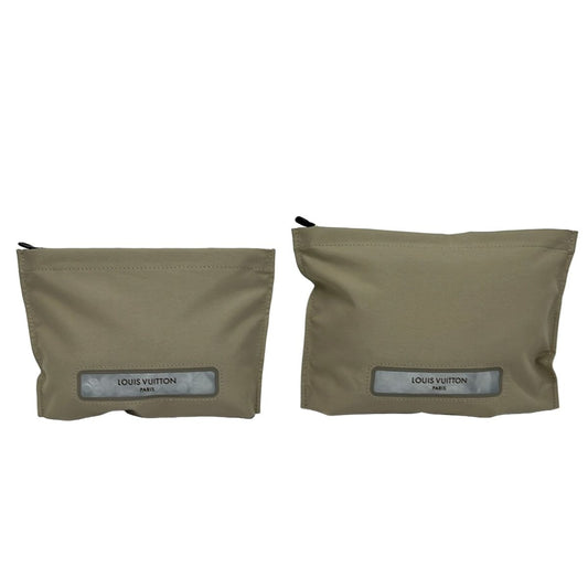 Louis Vuitton Pouch Trousse Voyage Beige Set