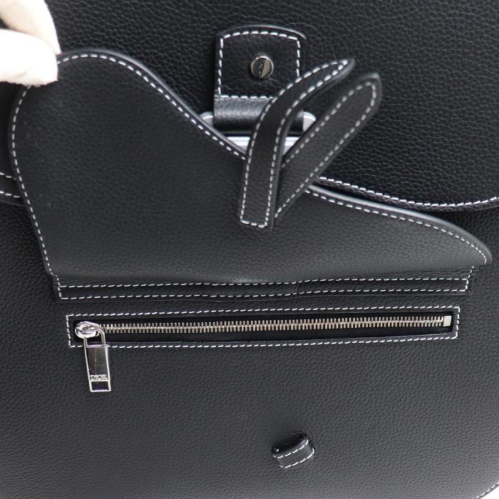 Dior Gallop Saddle Backpack Black — view 5