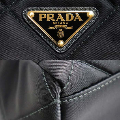 Prada Re Edition Chain Shoulder Bag Black — view 7