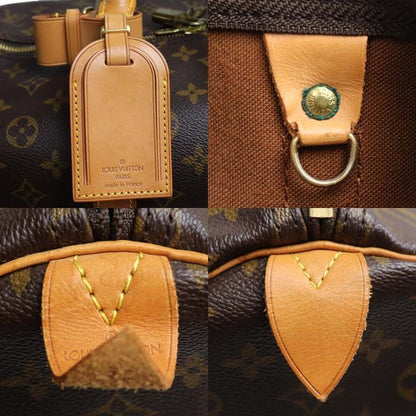 Louis Vuitton Keepall 55 Boston Bag Monogram Brown — view 9
