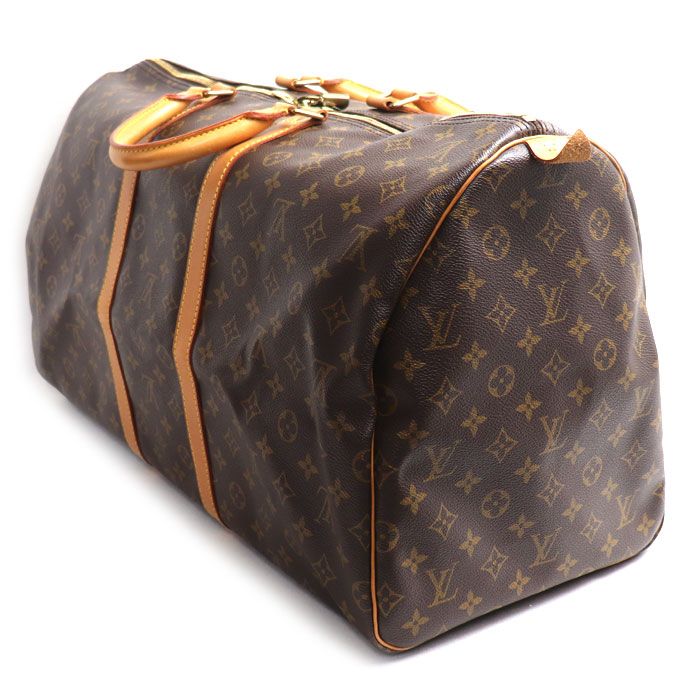 Louis Vuitton Keepall 55 Boston Bag Monogram Brown — view 2
