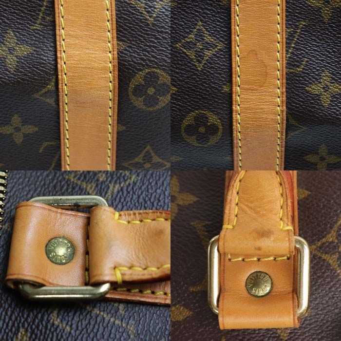 Louis Vuitton Keepall 55 Boston Bag Monogram Brown — view 8
