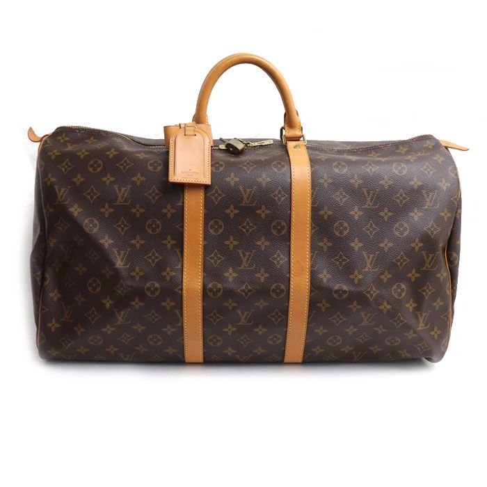 Louis Vuitton Keepall 55 Boston Bag Monogram Brown