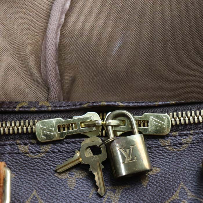 Louis Vuitton Keepall 55 Boston Bag Monogram Brown — view 5