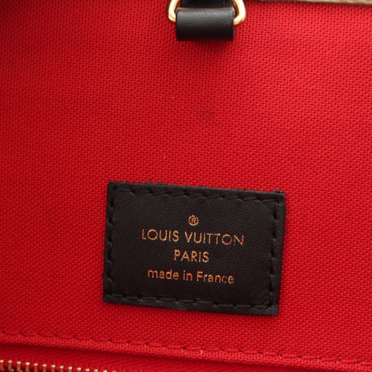 Louis Vuitton On The Go GM Monogram Reverse Giant Tote Brown — view 8