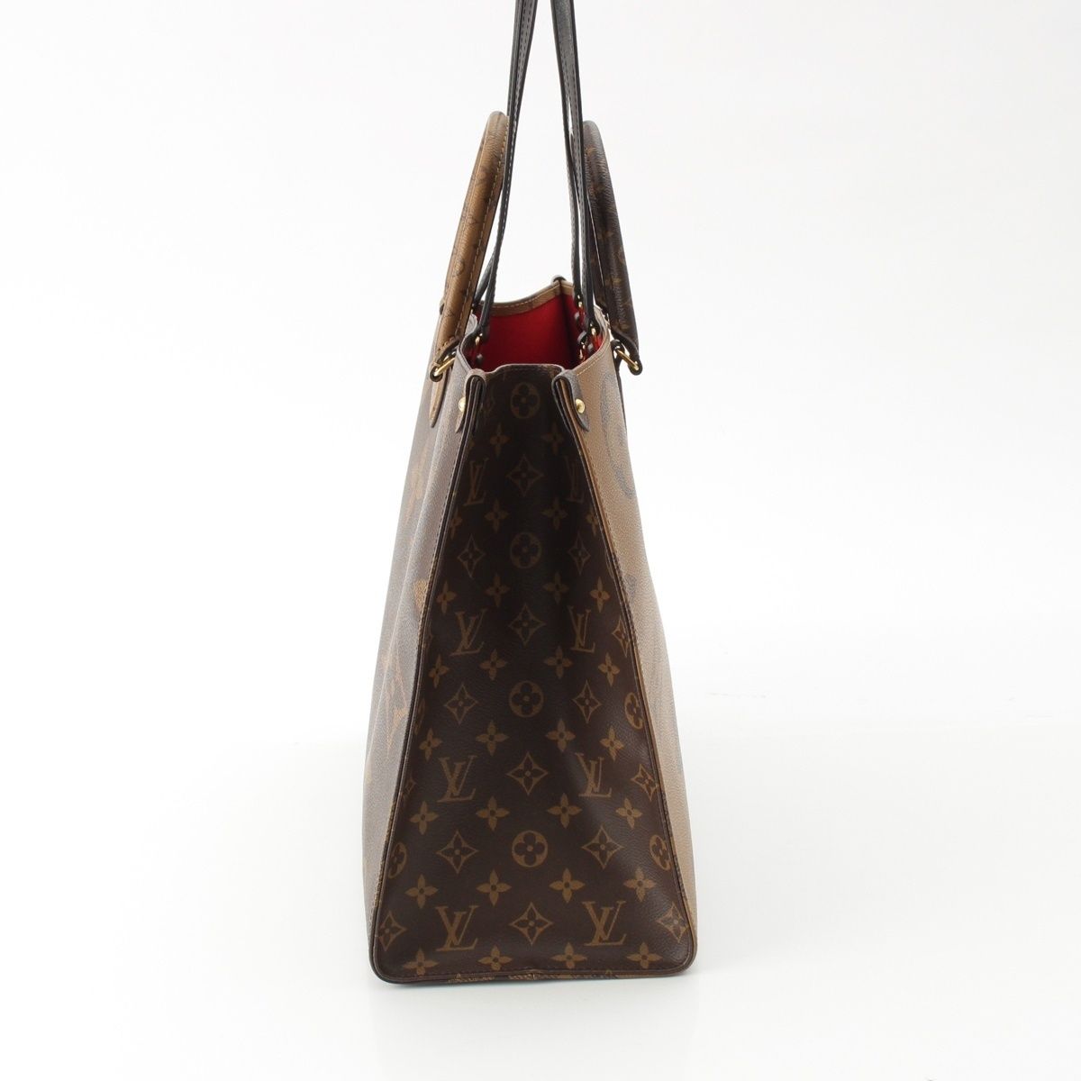 Louis Vuitton On The Go GM Monogram Reverse Giant Tote Brown — view 4