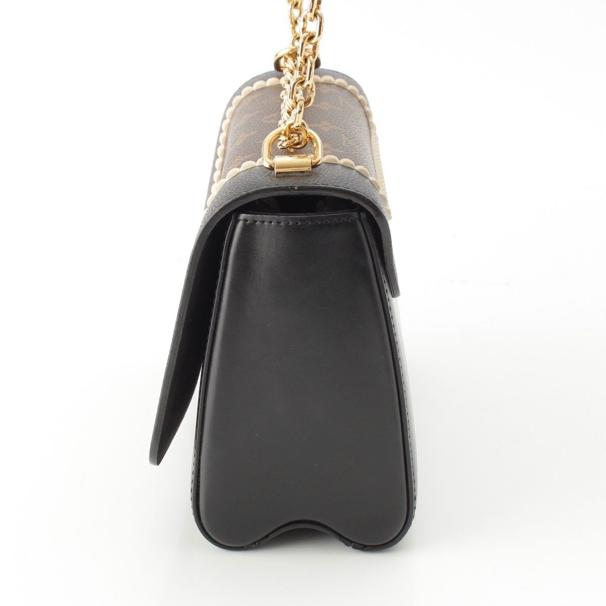 Louis Vuitton Twist Monogram Chain Shoulder Bag Brown — view 3