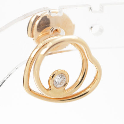 Hermes Vertiges Coeur Earrings Gold — view 5