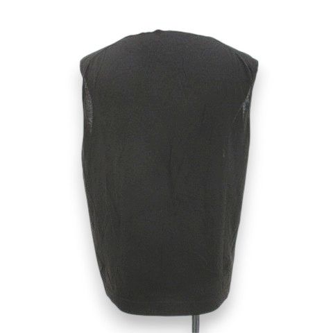 Hermes Vest Sleeveless Knit Sweater Brown — view 2