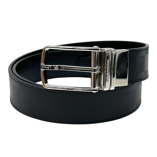 Louis Vuitton Belt Damier Infini Boston Noir Black 90 36 Adult