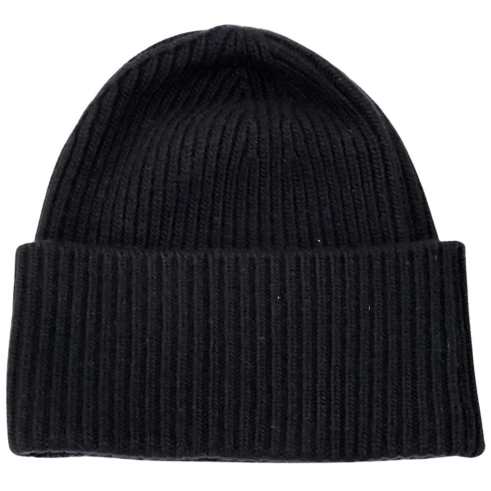 Louis Vuitton Knit Cap Wool Vini LV Head Line Black White — view 2