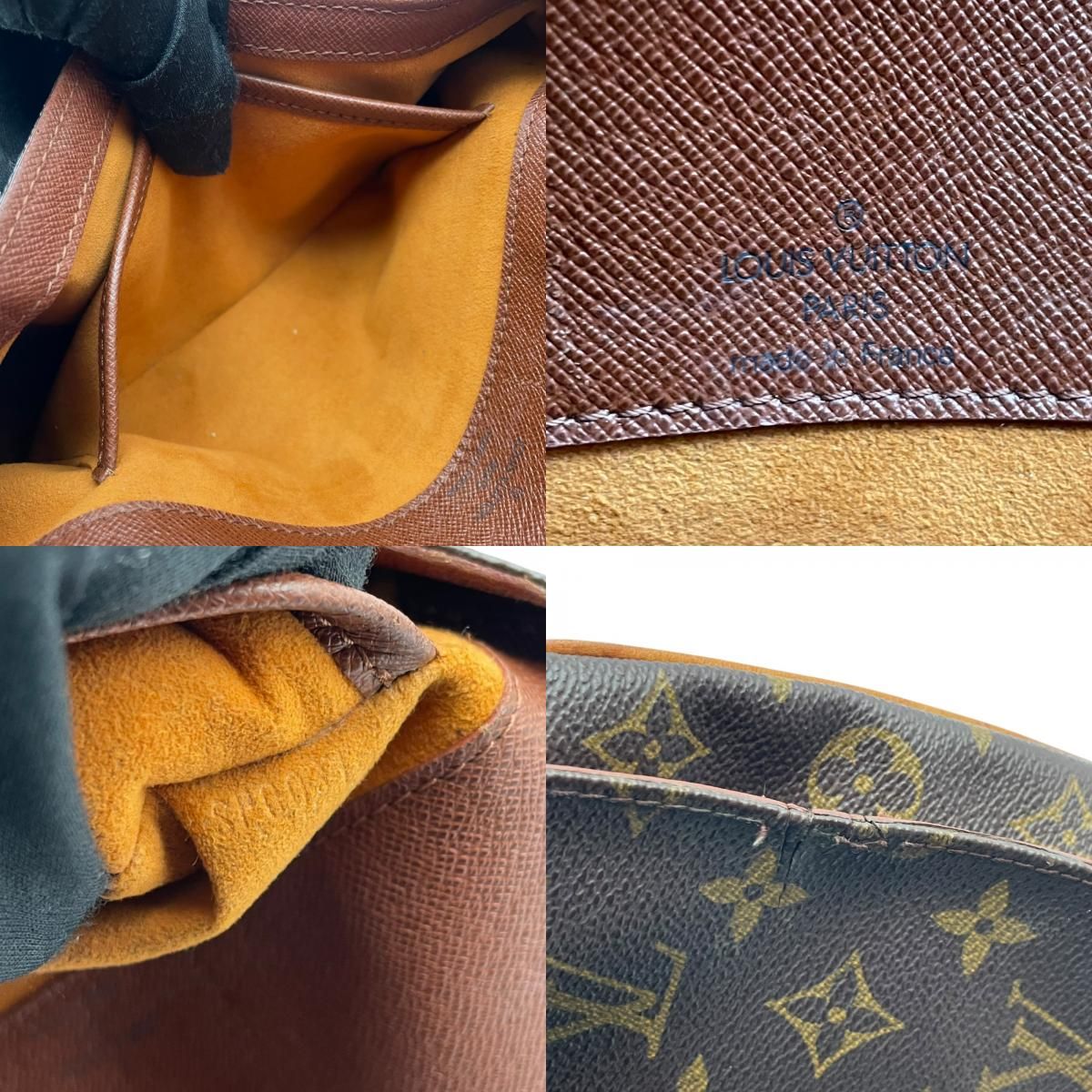 Louis Vuitton Monogram Musette Tango Shoulder Bag Crossbody Leather Brown Gold — view 9