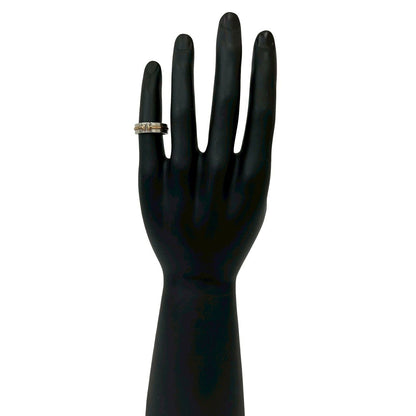 Tiffany & Co T Two Narrow Ring 925 Sterling Silver Gold — view 2