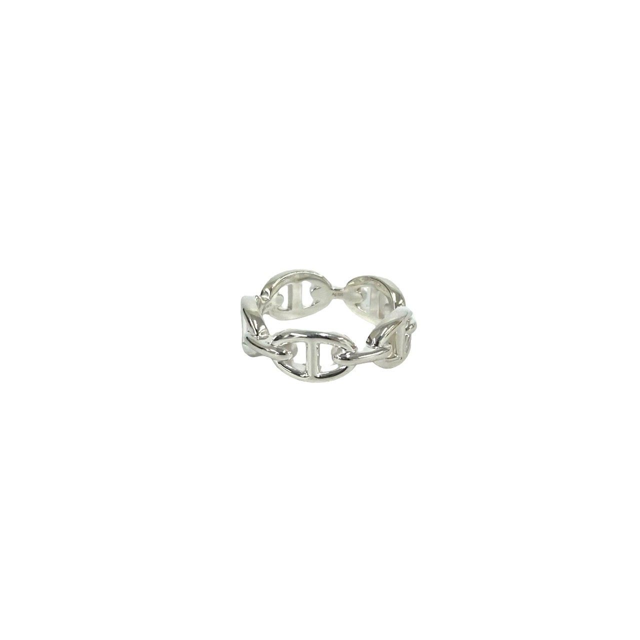 Hermes Chaine D'ancre Ring 925 Sterling Silver — view 6