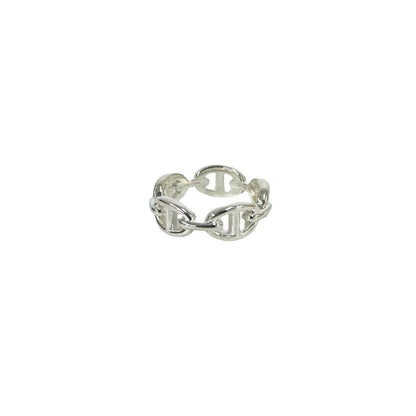Hermes Chaine D'ancre Ring 925 Sterling Silver — view 5