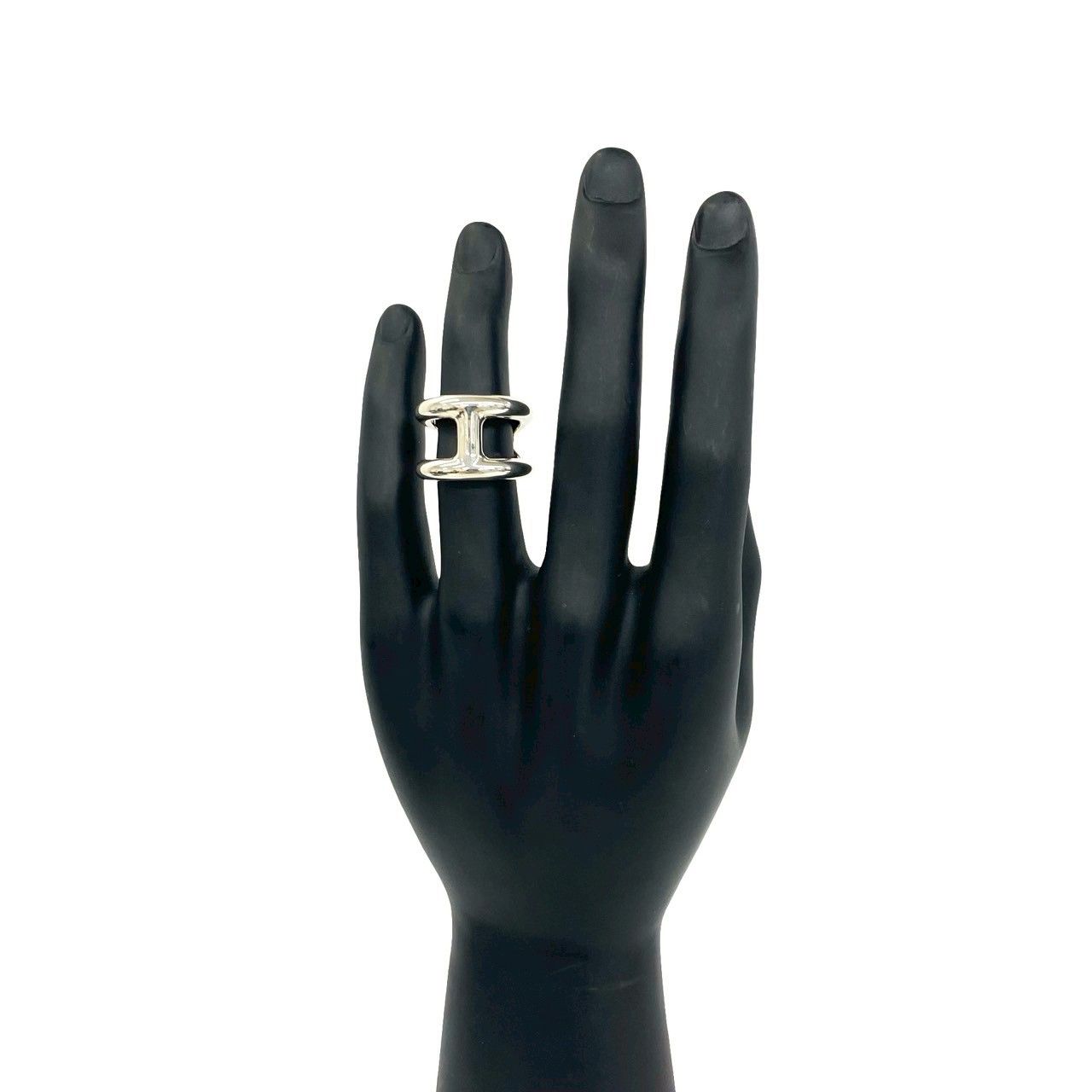 Hermes Osmose GM Ring 925 Sterling Silver — view 2