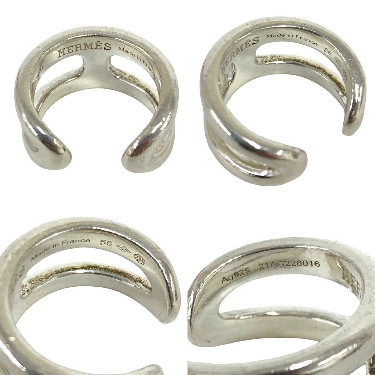 Hermes Osmose PM Ring 925 Sterling Silver — view 3