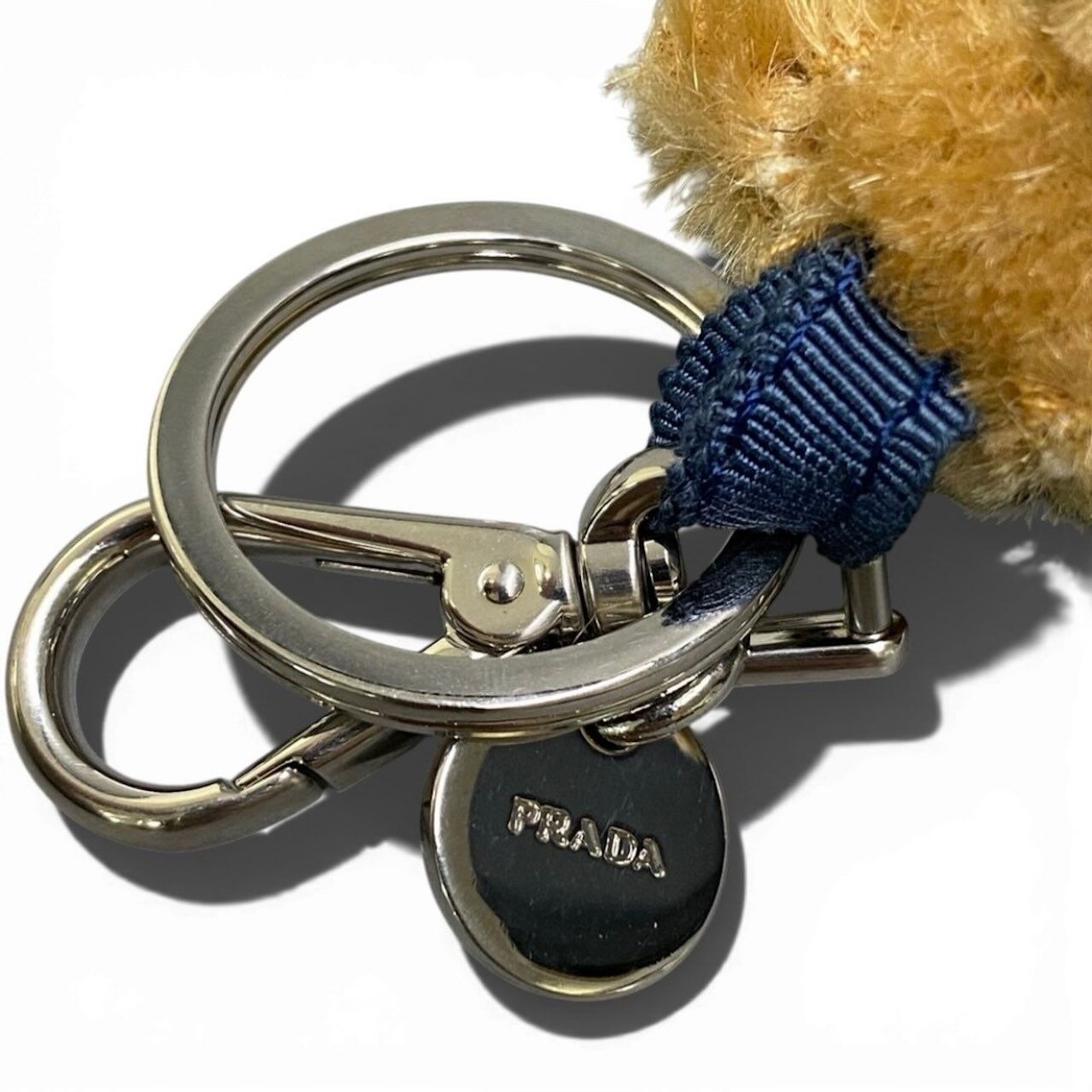 Prada Knit Bear Multicolor Key Ring Sweater — view 4