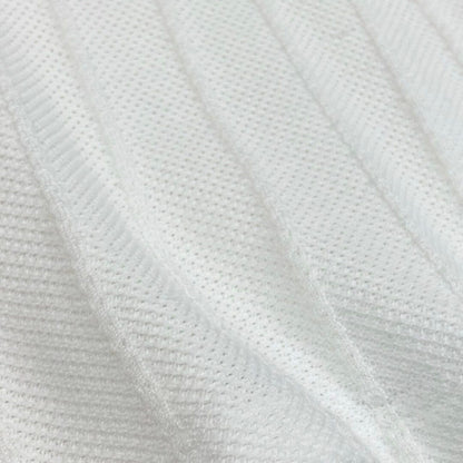 Dior Short Sleeve Knit Summer Sweater Emblem Embroidery White Cotton — view 6