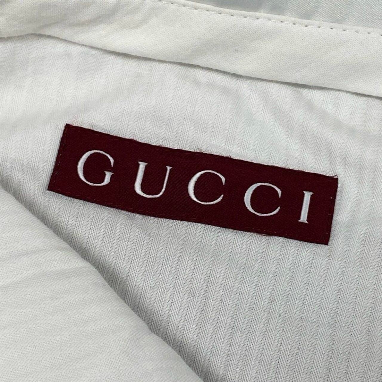 Gucci Houndtooth Trousers Pants Brown Wool — view 8