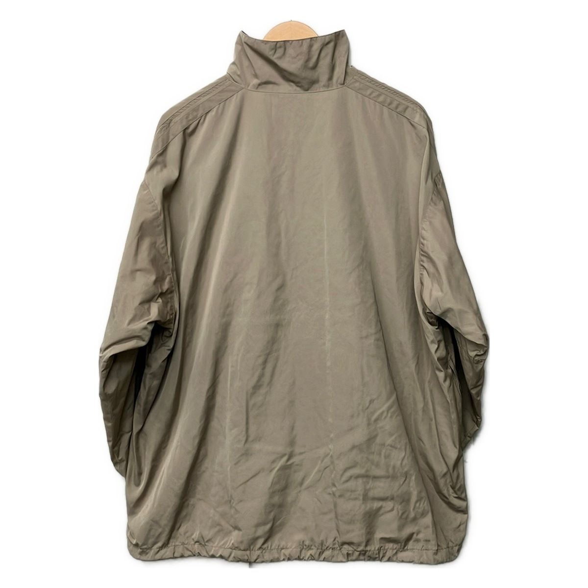 Balenciaga Jacket Xxs Gray Beige Black Long Sleeve Zip Up Logo Print Spring — view 2