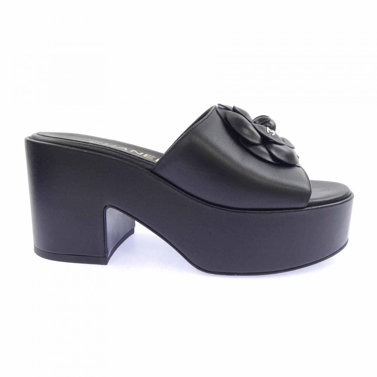 Chanel Sandals Black