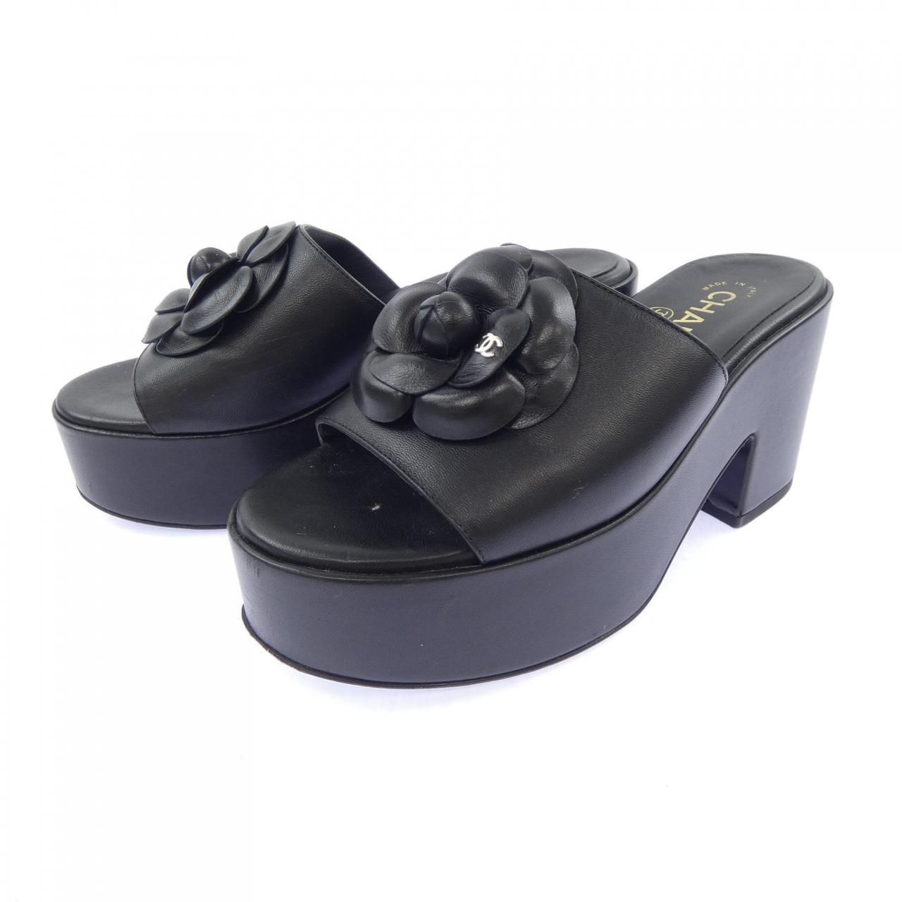 Chanel Sandals Black — view 3