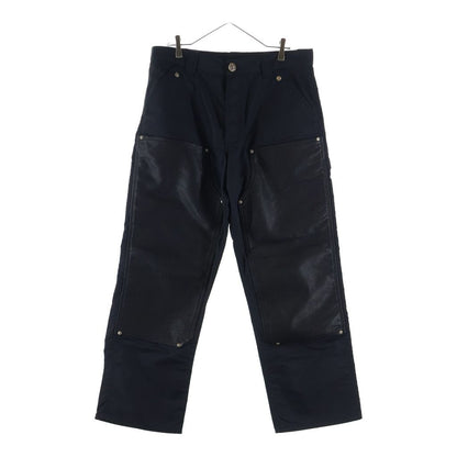 Chrome Hearts Carpenter Double Knee Leather with Cross Patch Switchable Nylon