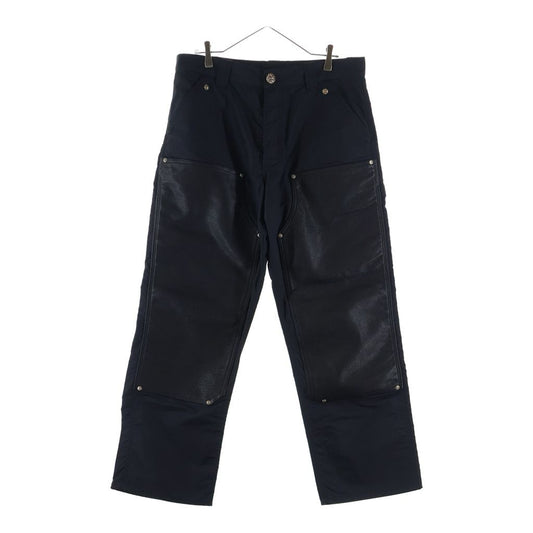 Chrome Hearts Carpenter Double Knee Leather with Cross Patch Switchable Nylon