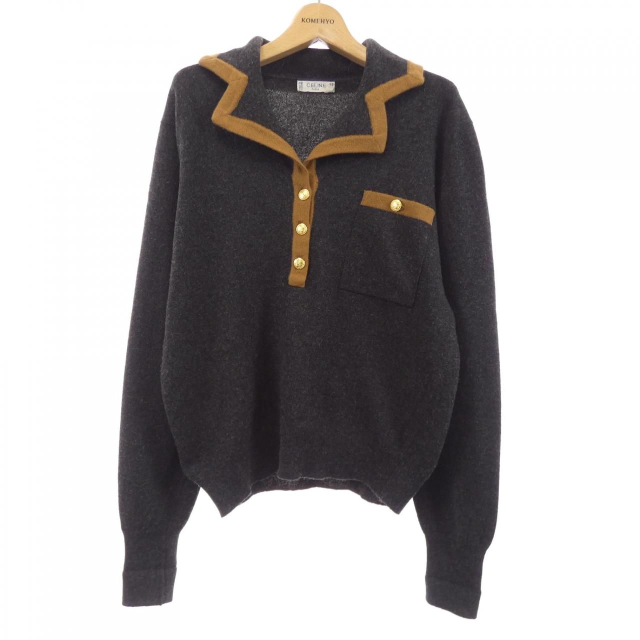 Celine Vintage Knit Sweater