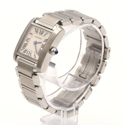 Cartier Tank Francaise SM SS Quartz Watch — view 2