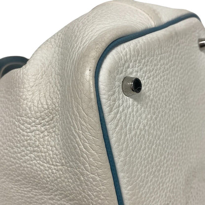 Hermes Picotin Eclat 22 Taurillon Clemence Handbag White Brands — view 4