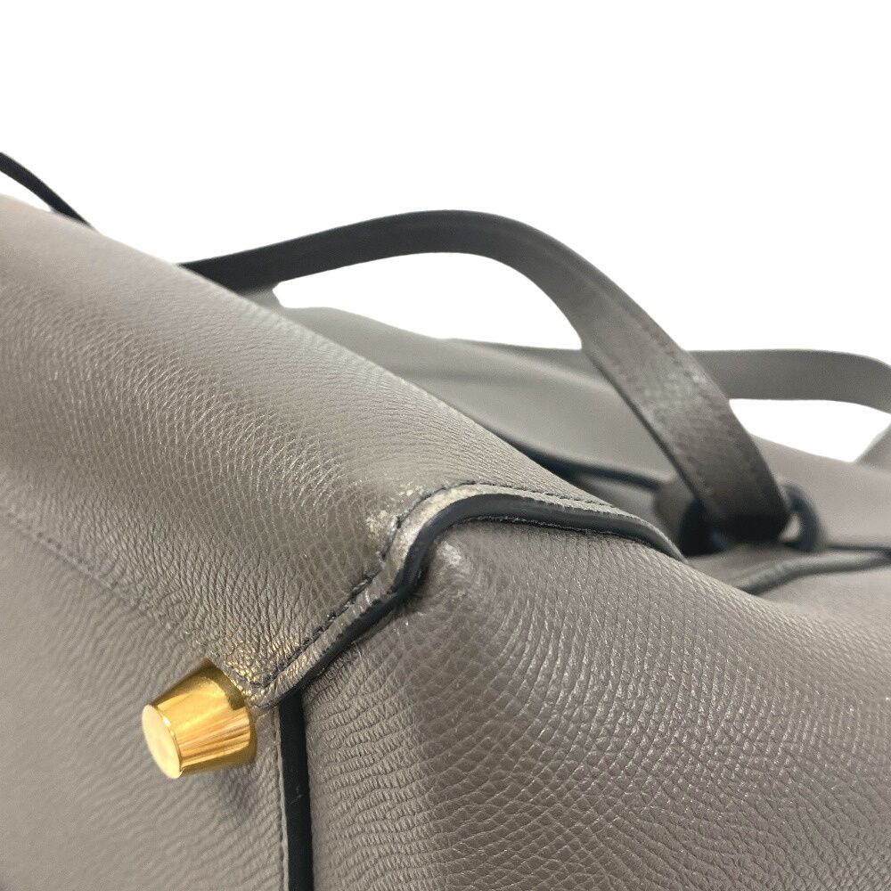 Celine Belt Bag Mini 2-Way Leather Gray — view 5