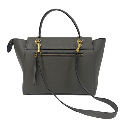 Celine Belt Bag Mini 2-Way Leather Gray — view 2