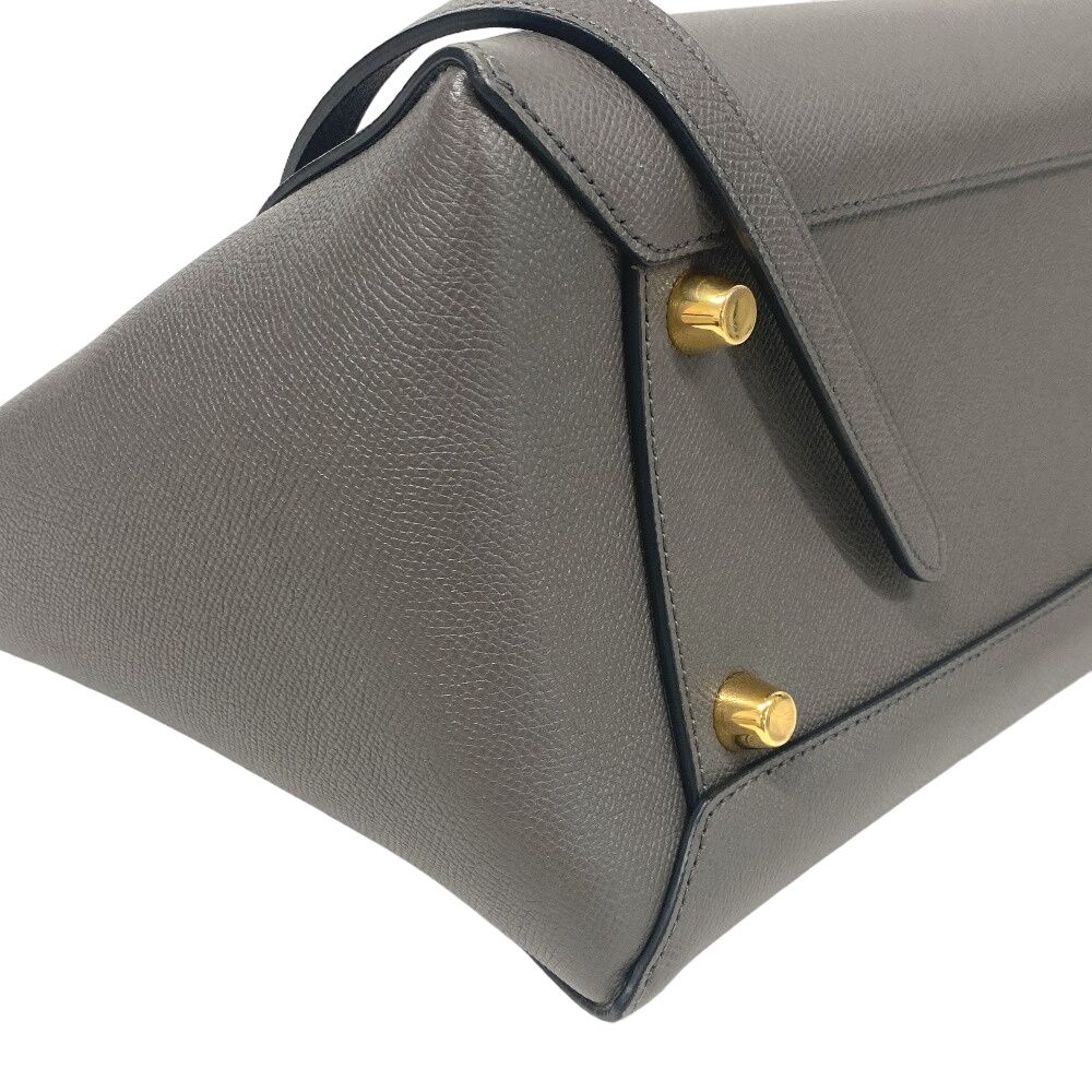 Celine Belt Bag Mini 2-Way Leather Gray — view 4