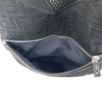Fendi Zucca Mesh Backpack Black — view 7