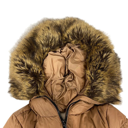 Moncler Boucage 00 Nylon Down Jacket Beige — view 2