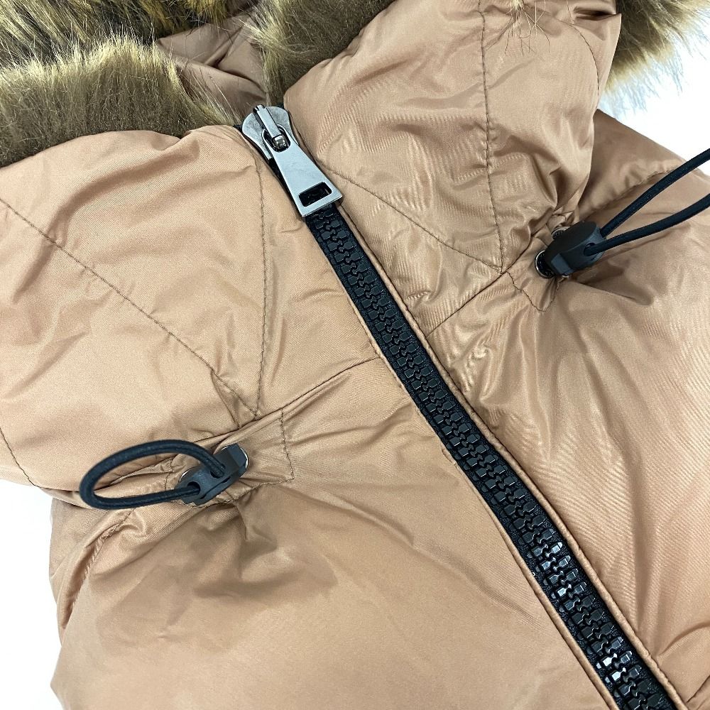 Moncler Boucage 00 Nylon Down Jacket Beige — view 3